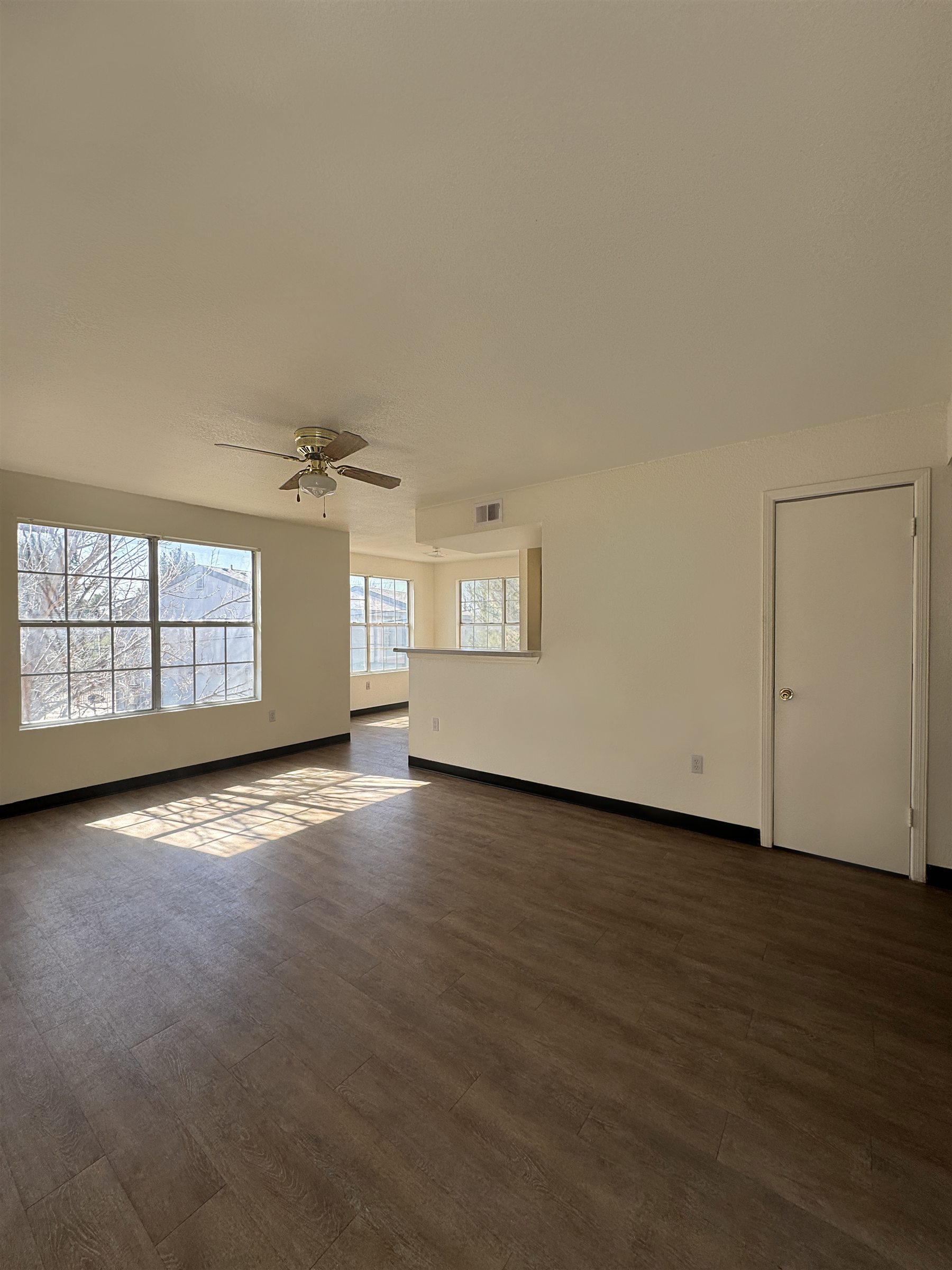 Open living and dining area at Avalon Cove
