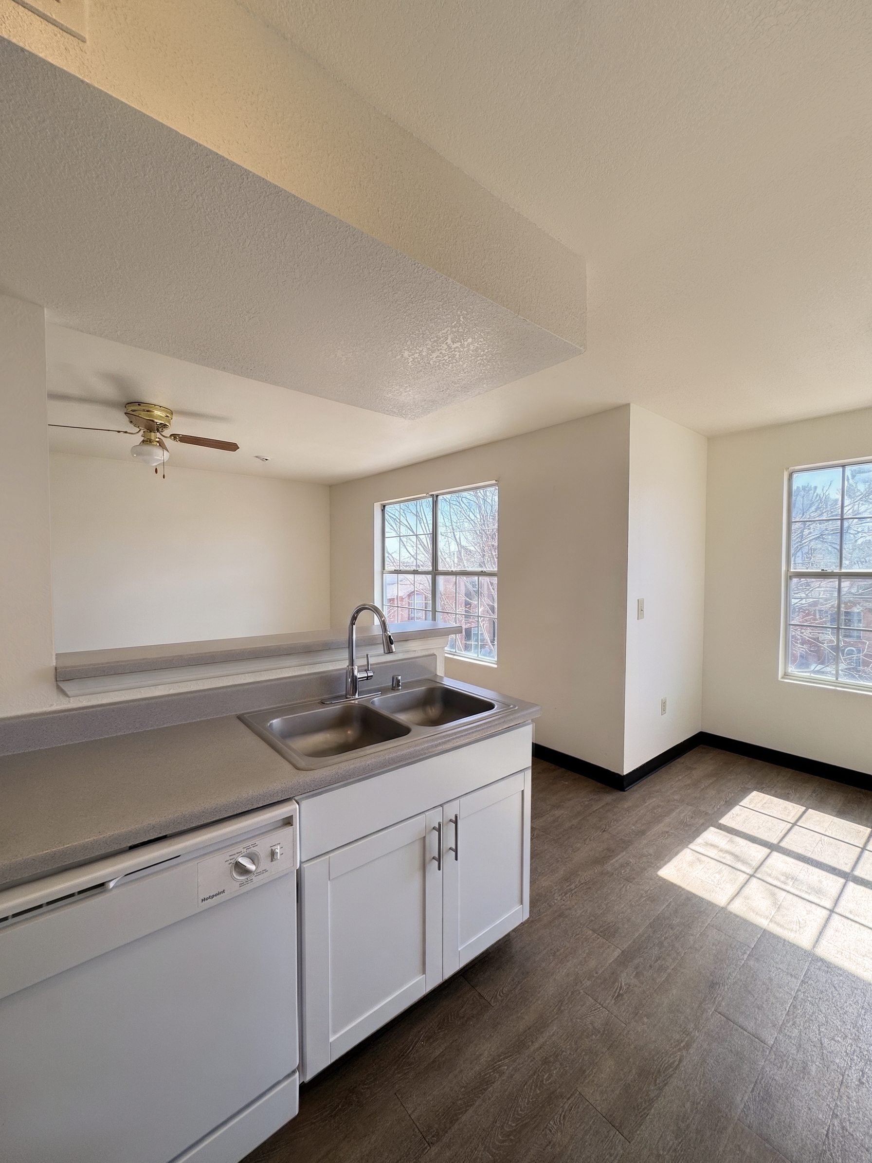 Kitchen with a view at Avalon Cove
